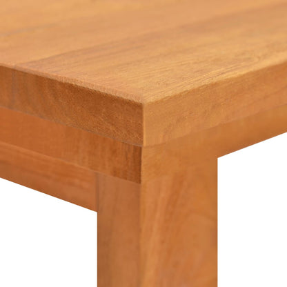 vidaXL Schreibtisch 120x45x75 cm Massivholz Teak
