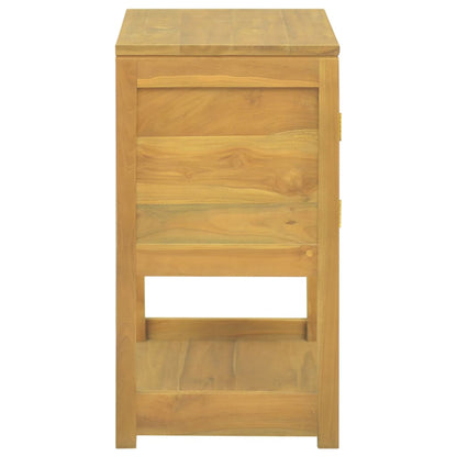 vidaXL Badschrank 60x40x75 cm Massivholz Teak