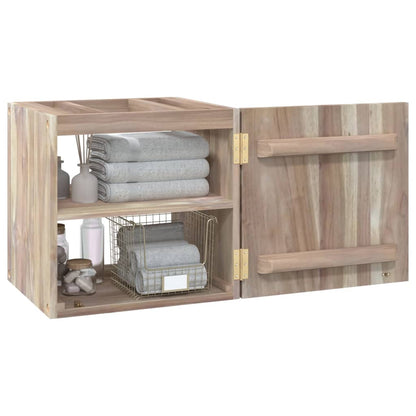 vidaXL Armoire de salle de bain murale 41x38x40 cm teck massif