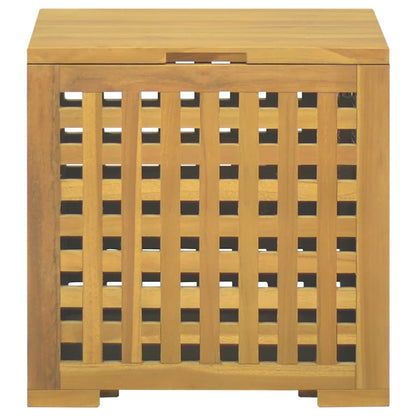 vidaXL Seilbox 40x40x40 cm Massivholz Teak