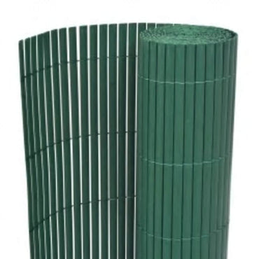 vidaXL Clôture de jardin double face 90x400 cm vert