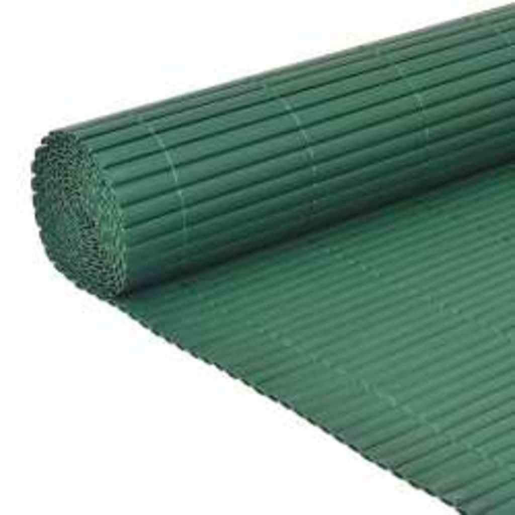 vidaXL Clôture de jardin double face 110x300 cm Vert