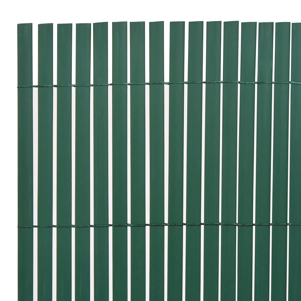 vidaXL Clôture de jardin double face 110x300 cm Vert