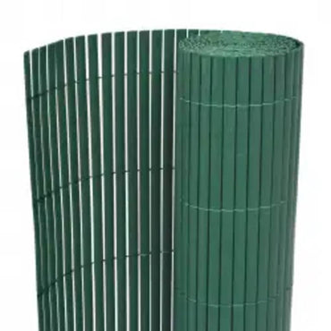 vidaXL Clôture de jardin double face 110x400 cm vert