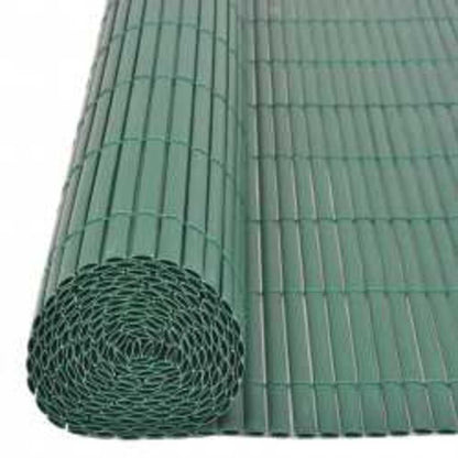 vidaXL Clôture de jardin double face 110x400 cm vert