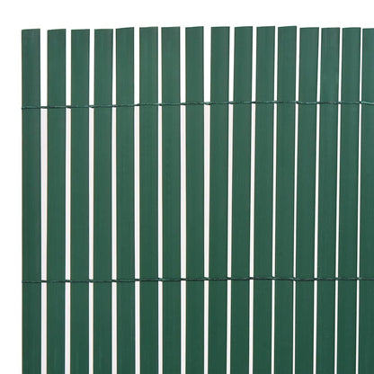 vidaXL Clôture de jardin double face 110x400 cm vert
