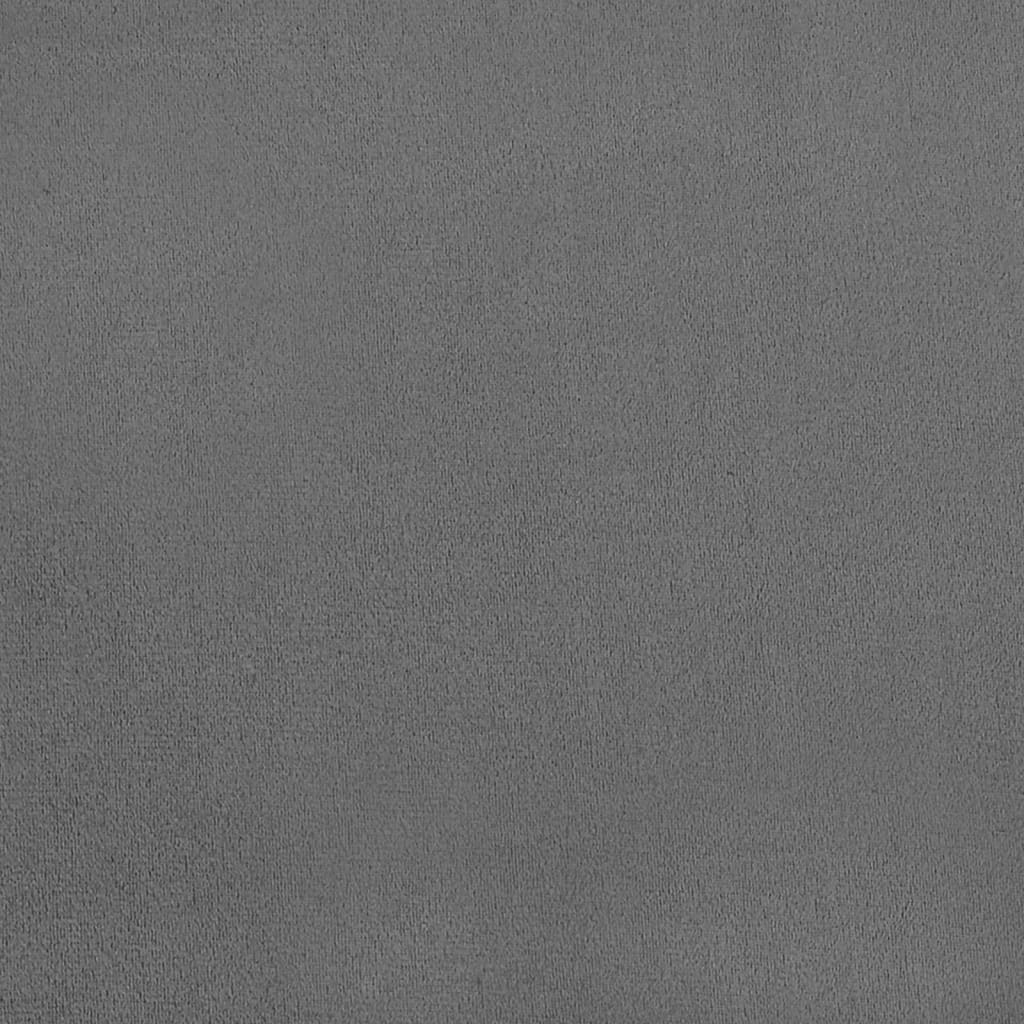 vidaXL Chaises de salle à manger 6 pcs Gris clair Velours