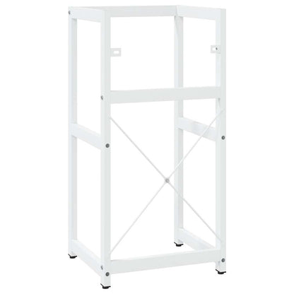 vidaXL Meuble sous-vasque de salle de bain Blanc 40x38x83 cm Fer