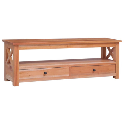 vidaXL Meuble TV 115x30x40 cm Bois massif d'acajou