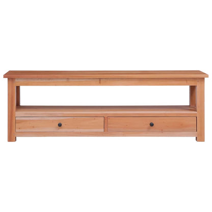 vidaXL Meuble TV 115x30x40 cm Bois massif d'acajou