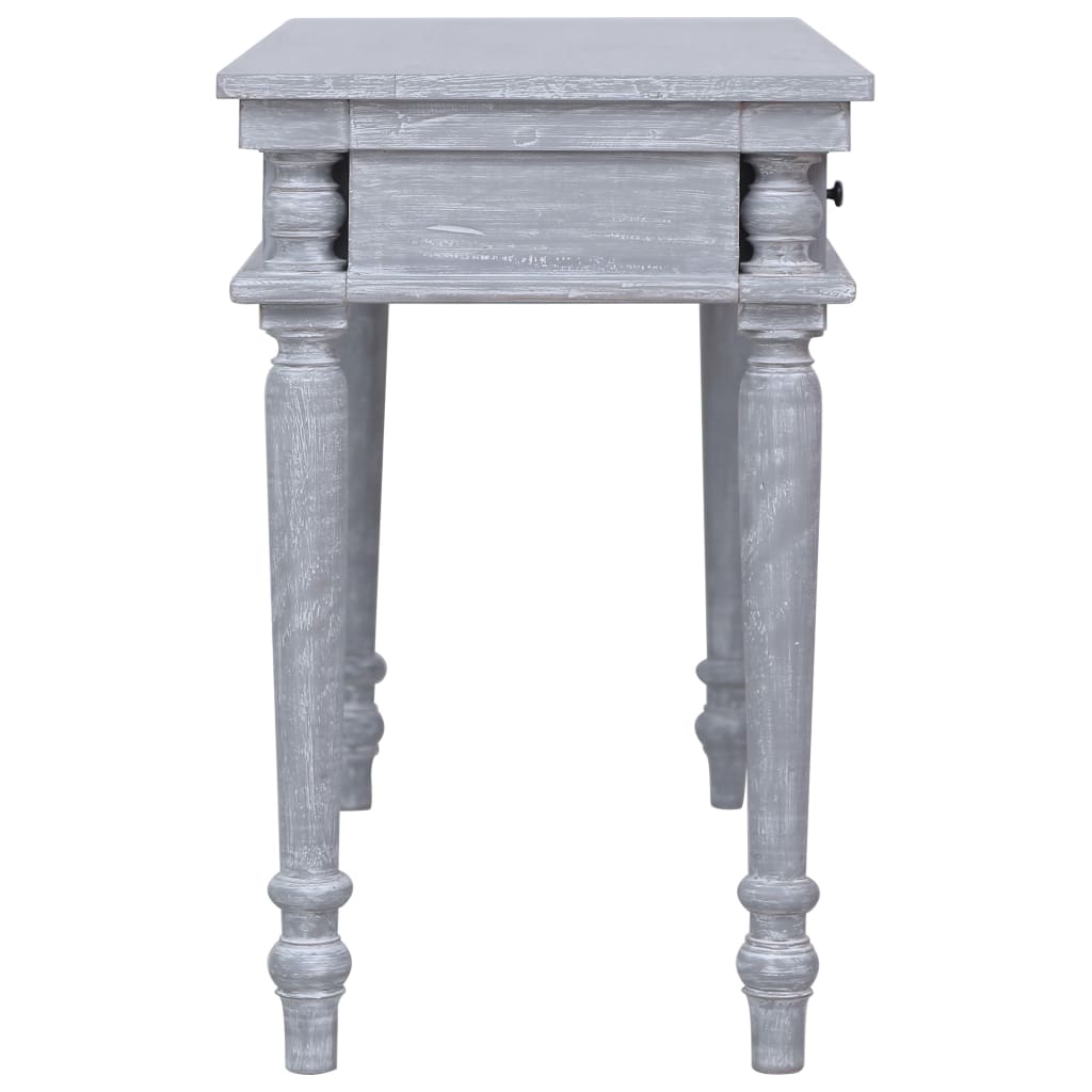 vidaXL Bureau 115x50x78 cm Bois massif d'acajou