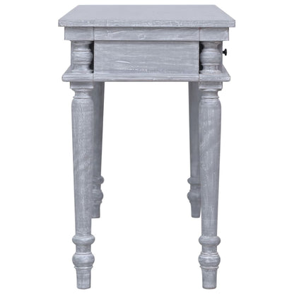 vidaXL Bureau 115x50x78 cm Bois massif d'acajou