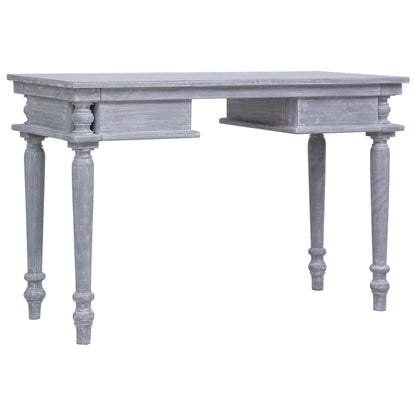 vidaXL Bureau 115x50x78 cm Bois massif d'acajou