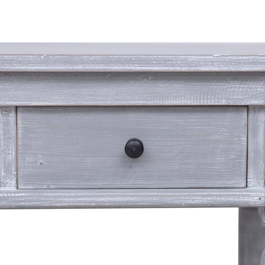 vidaXL Bureau 115x50x78 cm Bois massif d'acajou