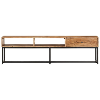vidaXL Meuble TV 160x30x45 cm Bois massif d'acacia