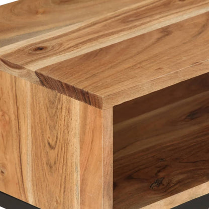 vidaXL Meuble TV 160x30x45 cm Bois massif d'acacia