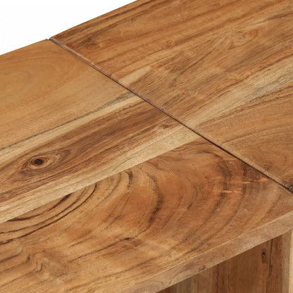vidaXL Meuble TV 160x30x45 cm Bois massif d'acacia