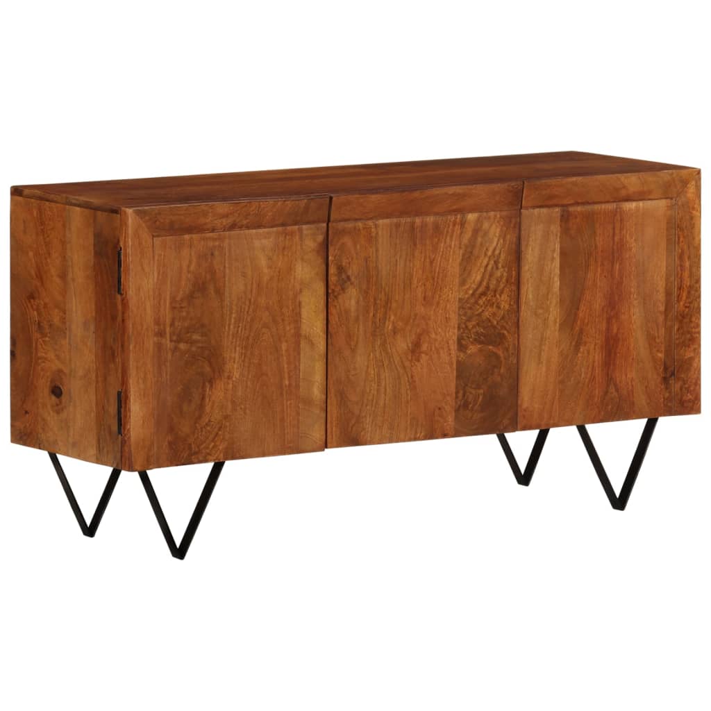 vidaXL Buffet 110x35x56 cm Bois de manguier massif