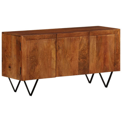 vidaXL Buffet 110x35x56 cm Bois de manguier massif