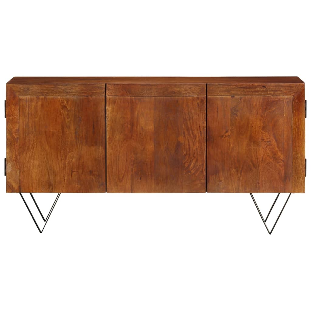 vidaXL Buffet 110x35x56 cm Bois de manguier massif