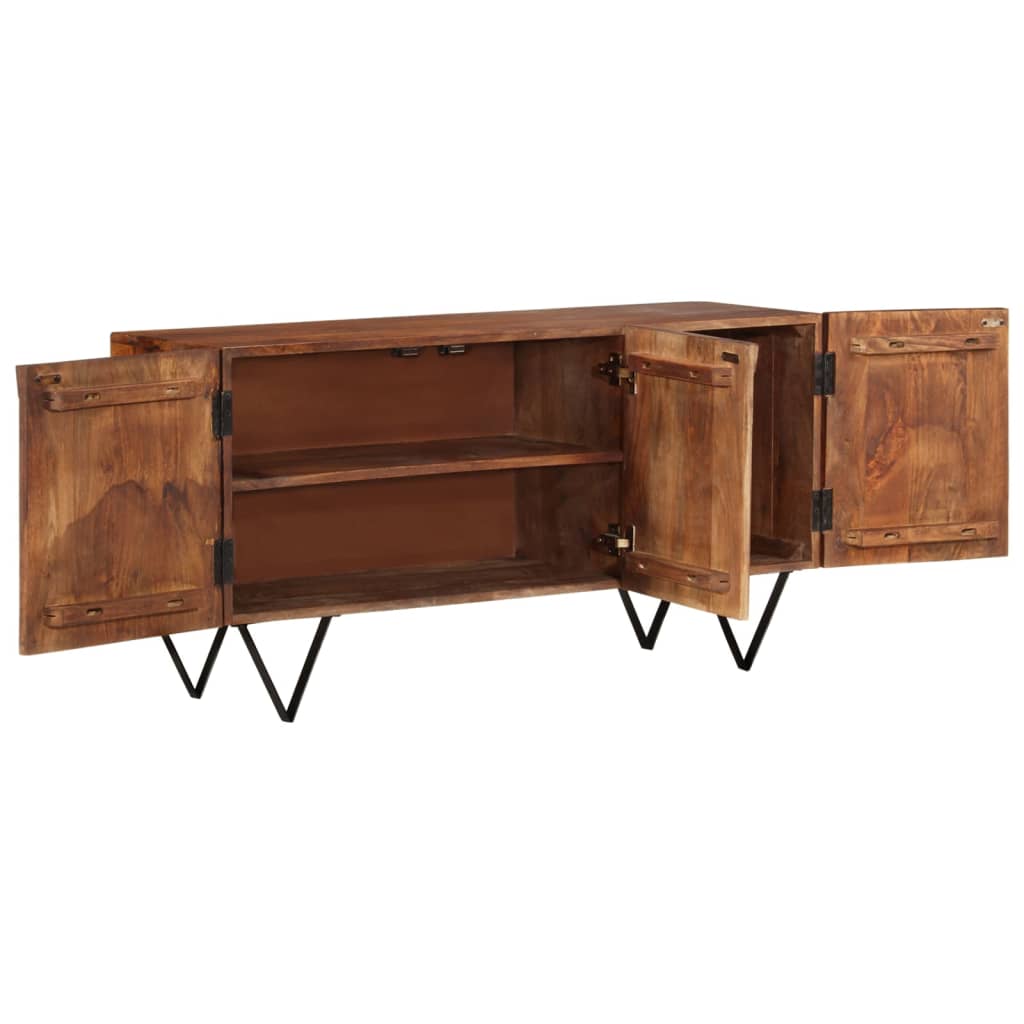 vidaXL Buffet 110x35x56 cm Bois de manguier massif