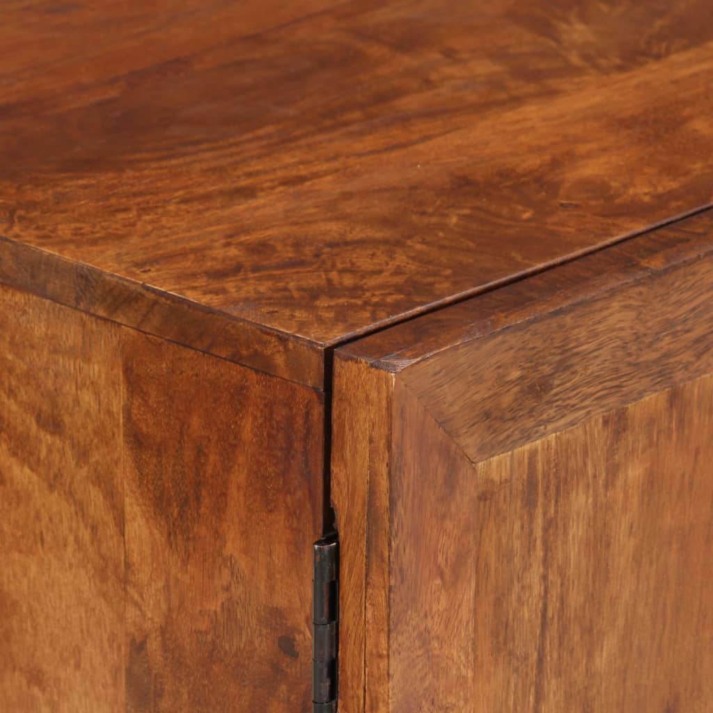 vidaXL Buffet 110x35x56 cm Bois de manguier massif
