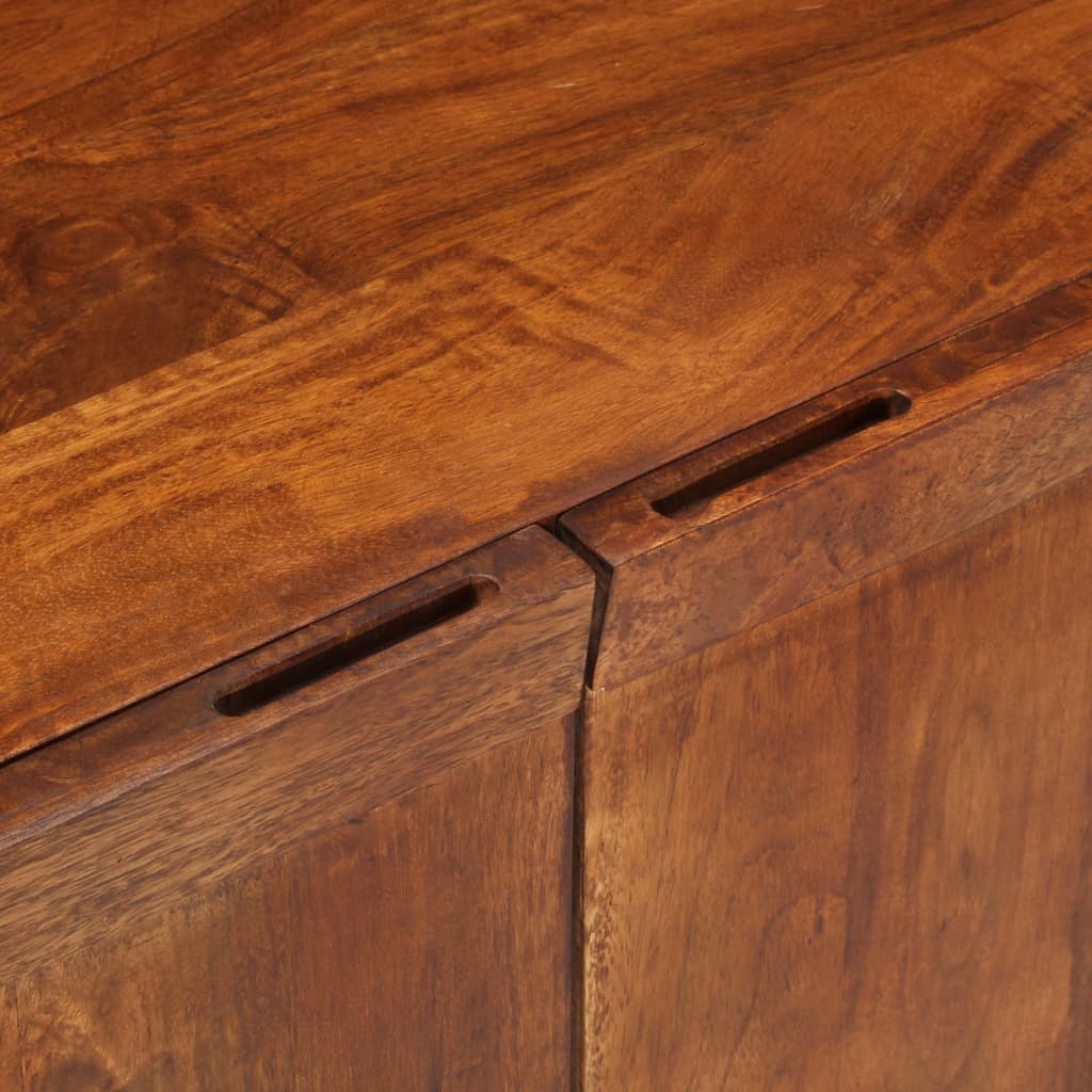 vidaXL Buffet 110x35x56 cm Bois de manguier massif