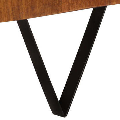 vidaXL Buffet 110x35x56 cm Bois de manguier massif