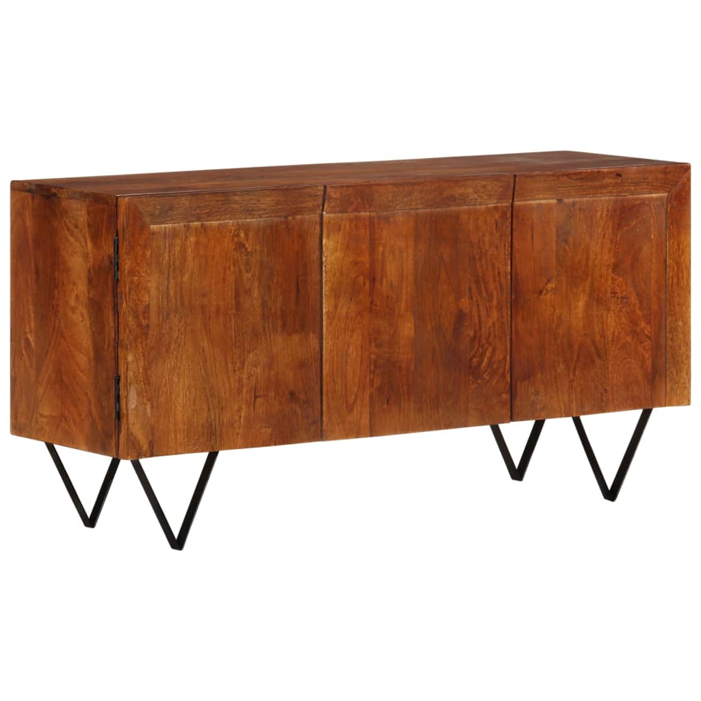 vidaXL Buffet 110x35x56 cm Bois de manguier massif