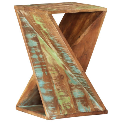 vidaXL Table d'appoint 35x35x55 cm Bois de récupération massif