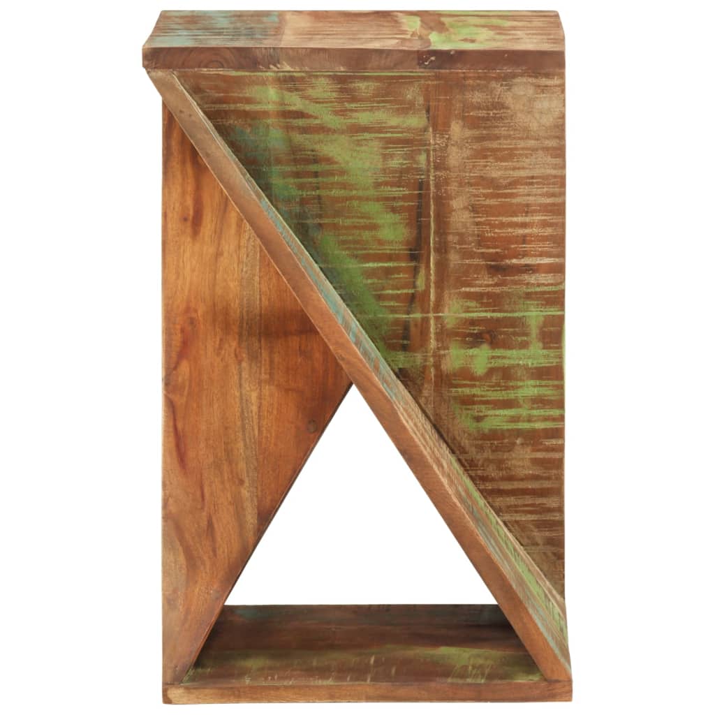 vidaXL Table d'appoint 35x35x55 cm Bois de récupération massif