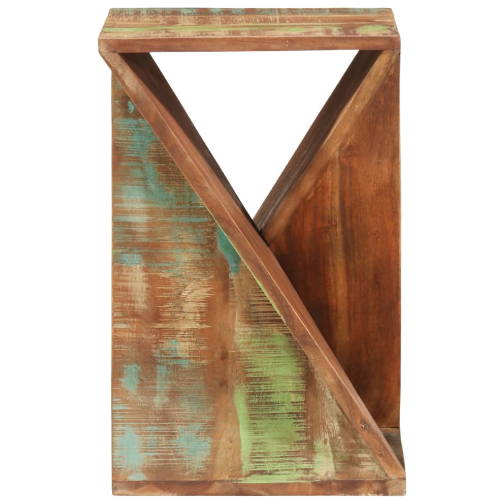 vidaXL Table d'appoint 35x35x55 cm Bois de récupération massif