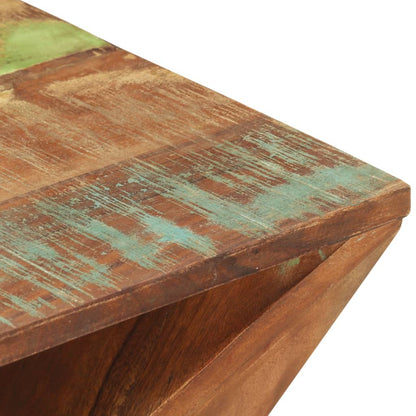 vidaXL Table d'appoint 35x35x55 cm Bois de récupération massif