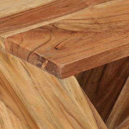vidaXL Table d'appoint 35x35x55 cm Bois d'acacia massif