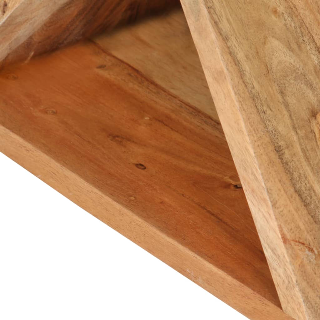 Beistelltisch 35x35x55 cm Massivholz Akazie