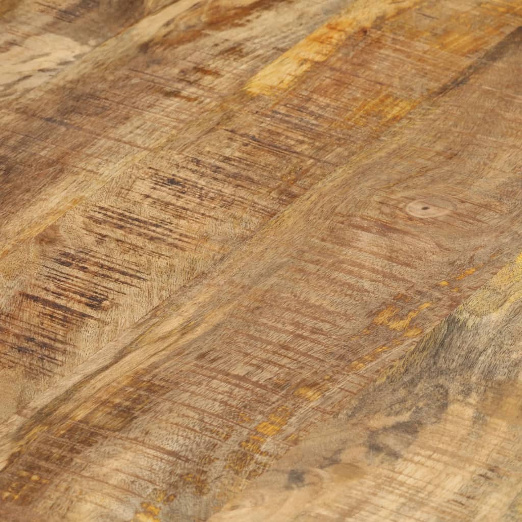 vidaXL Satztische 3 Stk. Rohes Mangoholz