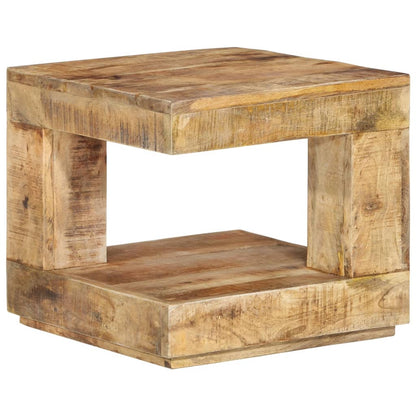 vidaXL Couchtisch 45x45x40 cm Massivholz Mango