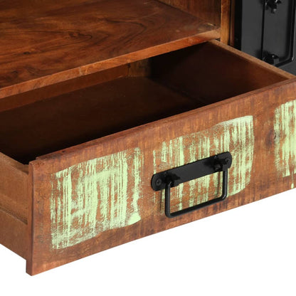vidaXL Table basse 100x50x41 cm en bois de récupération massif