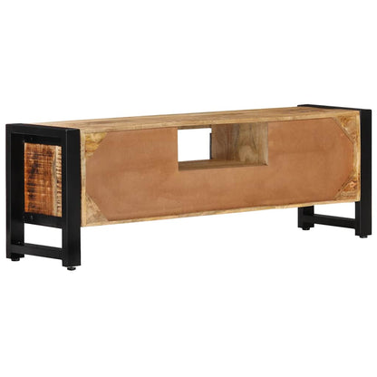 vidaXL Meuble TV 120x30x40 cm Bois de manguier massif