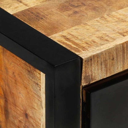 vidaXL Meuble TV 120x30x40 cm Bois de manguier massif