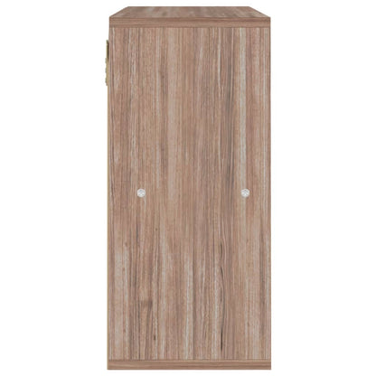 vidaXL Bücherregal Grau Sonoma-Eiche 60x27,5x59,5 cm Holzwerkstoff
