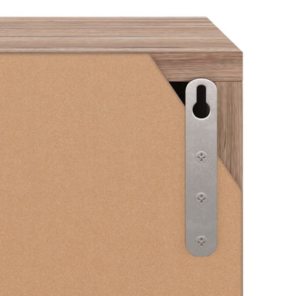 vidaXL Bücherregal Grau Sonoma-Eiche 60x27,5x59,5 cm Holzwerkstoff