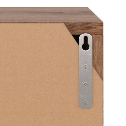 vidaXL Bücherregal Braun Eichen-Optik 60x27,5x59,5 cm Holzwerkstoff
