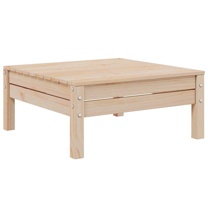 vidaXL 3-tlg. Garten-Lounge-Set mit Kissen in Creme Massivholz Kiefer