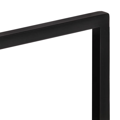 vidaXL Wandregale 2 Stk. 60x25x35 cm Massivholz Akazie und Stahl