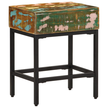 vidaXL Table d'appoint 40x30x51 cm en bois de récupération massif