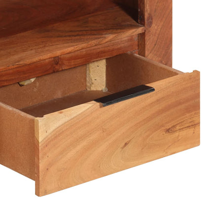 Meuble TV vidaXL 110x30x40 cm Bois d'acacia massif