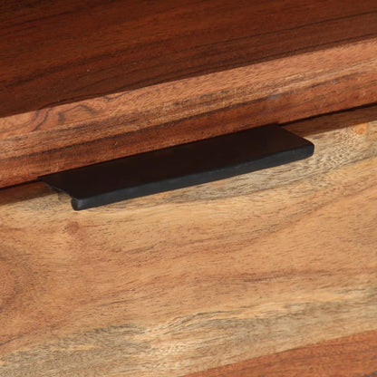 Meuble TV vidaXL 110x30x40 cm Bois d'acacia massif