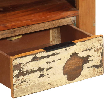 vidaXL Meuble TV 110x30x40 cm Bois de récupération Massif