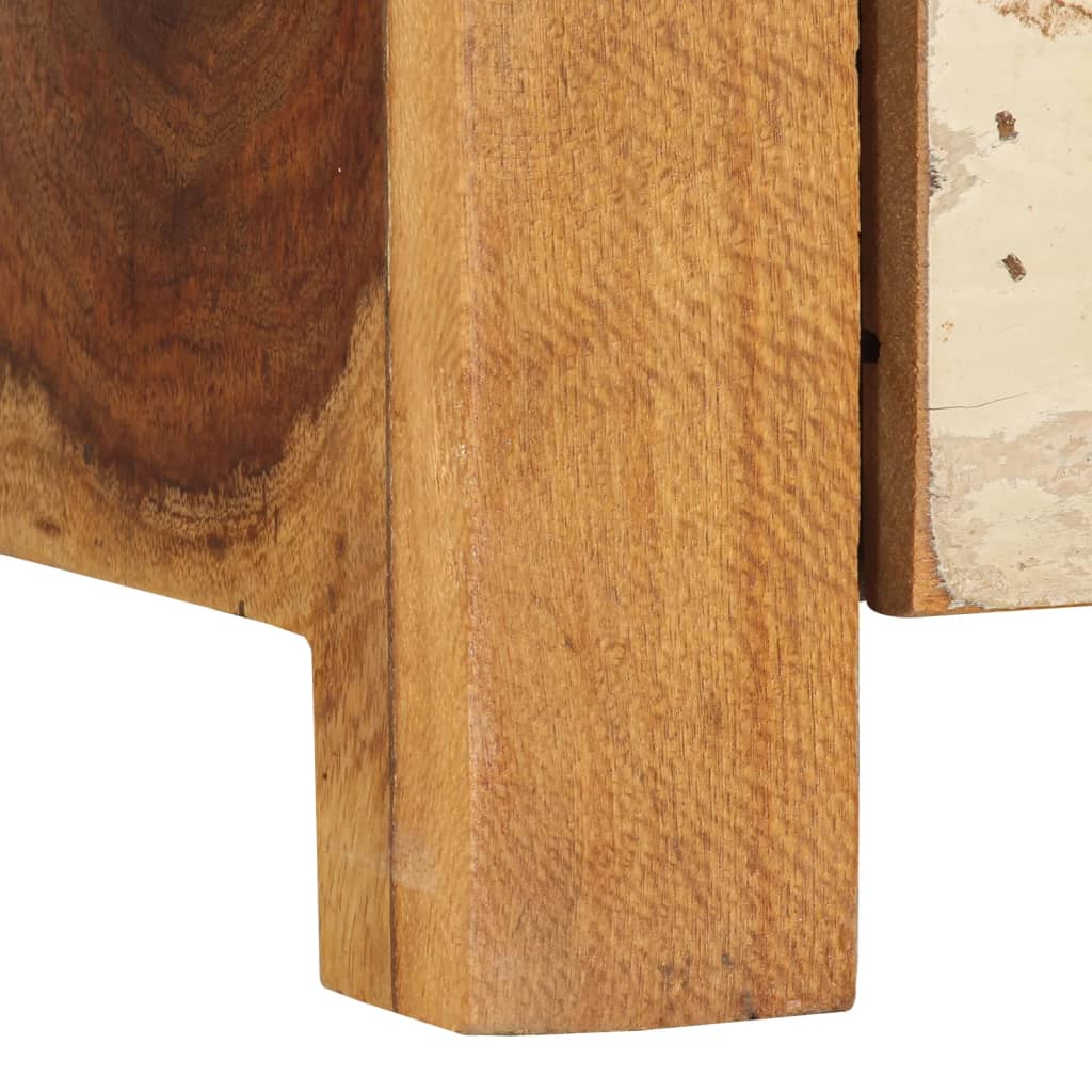 vidaXL Meuble TV 110x30x40 cm Bois de récupération Massif